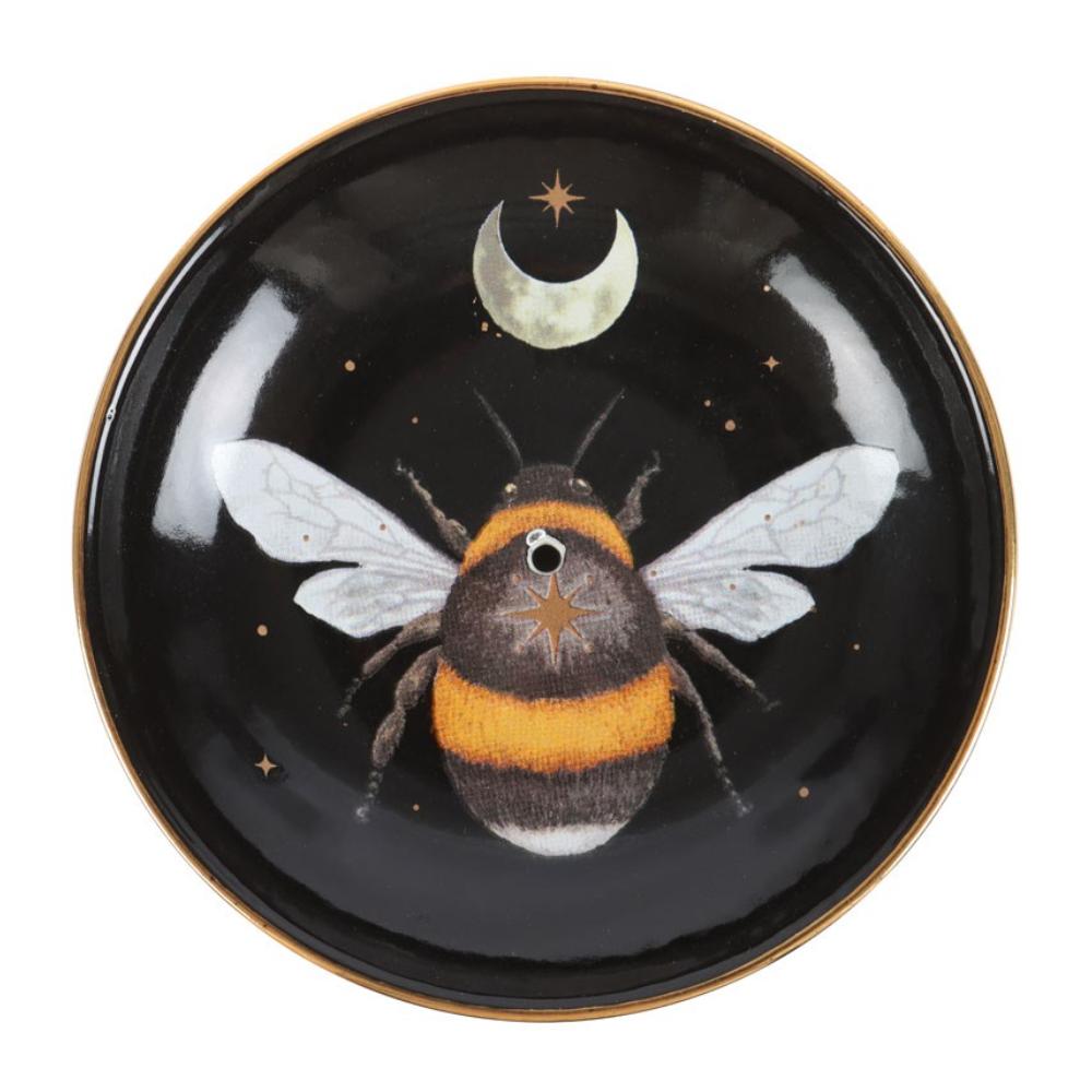 Forest Bee Ceramic Incense Holder Plate