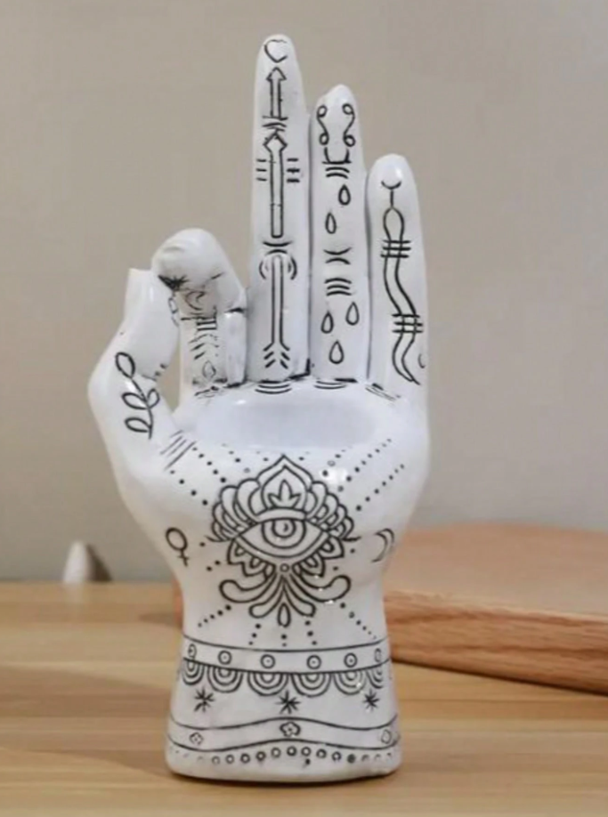 Handmade Resin Hand Incense Holder