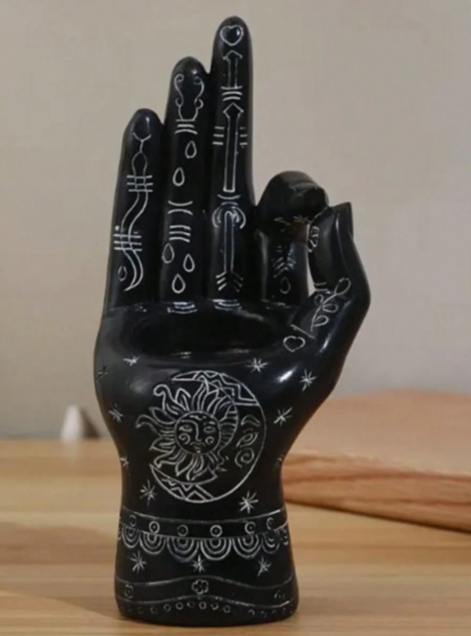 Handmade Resin Hand Incense Holder