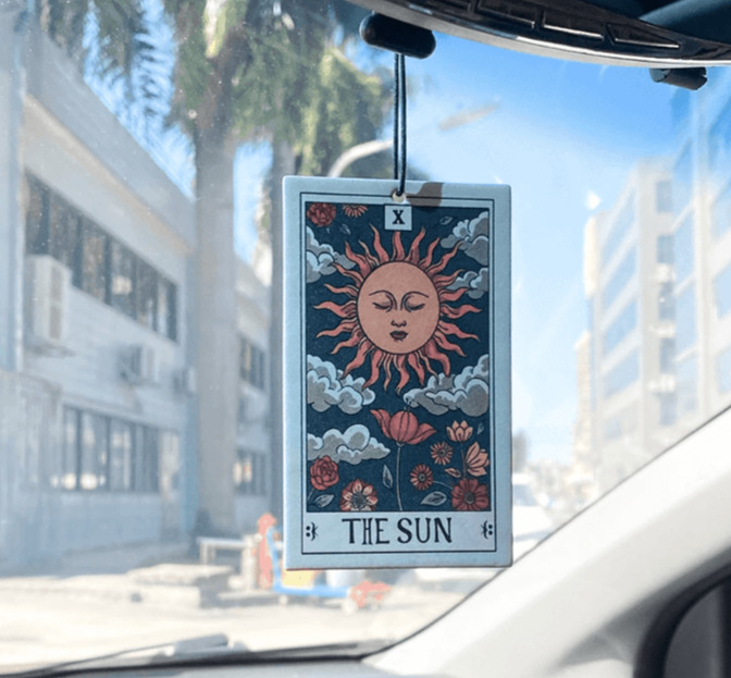 Tarot Car Air freshener THE SUN