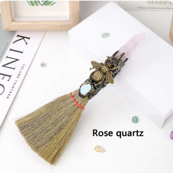 Broom Crystal Alter Wand
