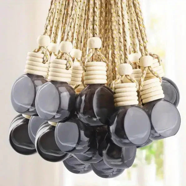 Essential oil Car diffuser refillable BLACK ROUND