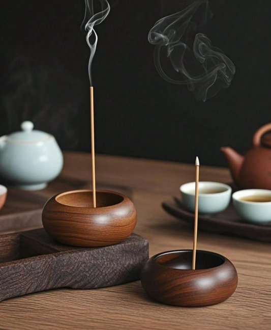 Minimalist Wooden Incense Holder