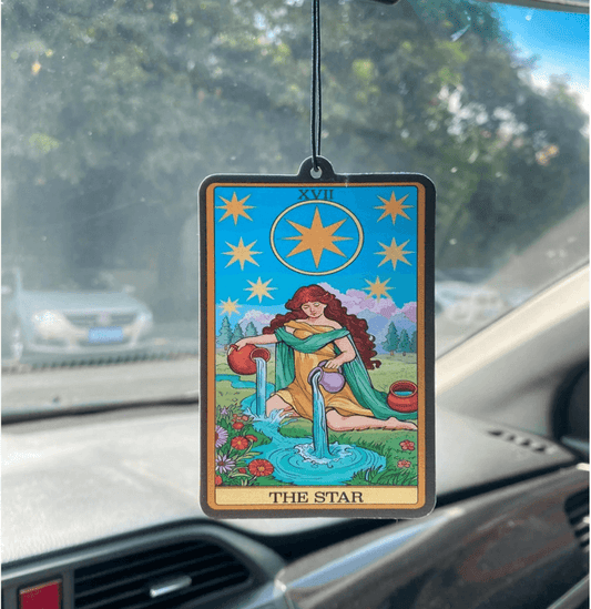 Tarot Car Air freshener THE STAR