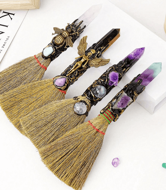 Broom Crystal Alter Wand