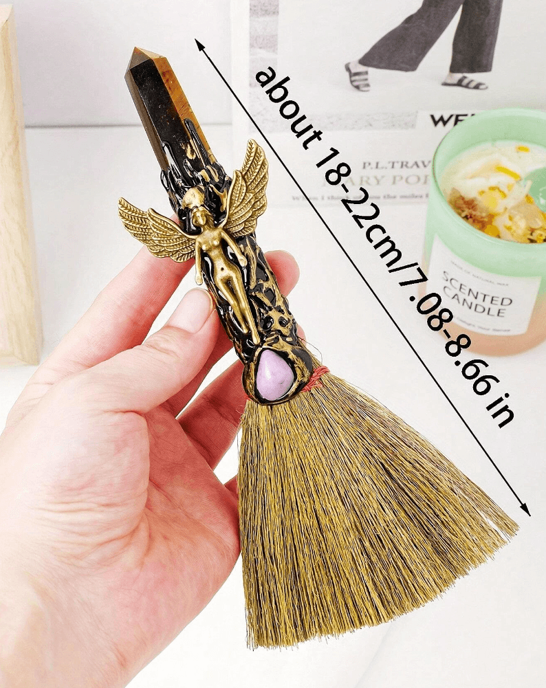 Broom Crystal Alter Wand