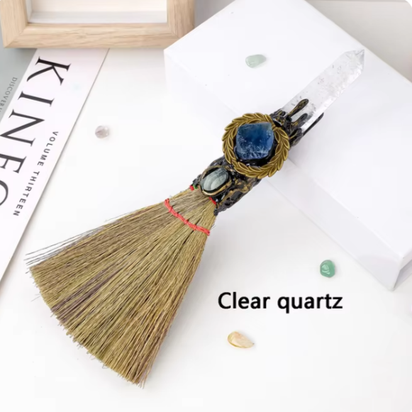 Broom Crystal Alter Wand