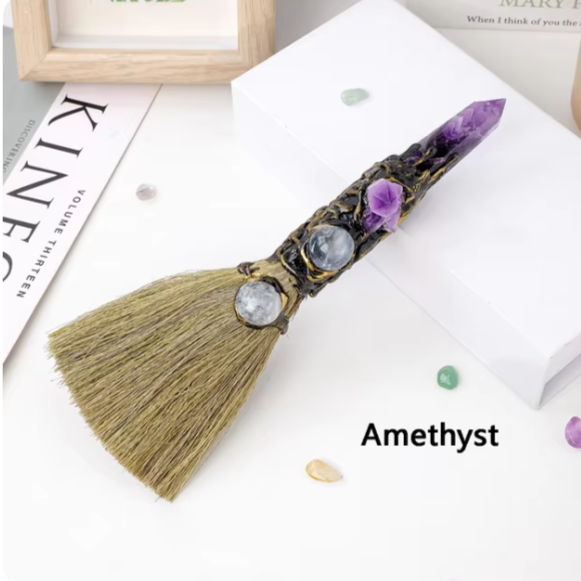 Broom Crystal Alter Wand